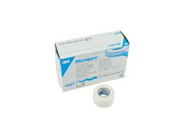 3M MICROPORE Sparadrap Microporeux Non Tissé 12 pièces