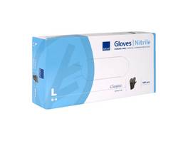 ABENA Gants en nitrile Classic Sensitive taille L, 100 pièces