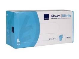 ABENA Gants en nitrile Classic taille L, 200 pièces