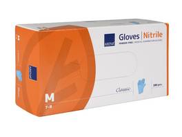 ABENA Gants en nitrile Classic taille M, 200 pièces