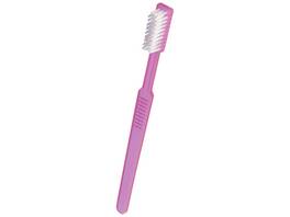 AKZENTA Einmalzahnbürste Coco Color Top Brush PP, 100 Stück