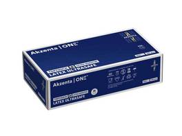 AKZENTA One Gants en latex Ultrasafe taille S, 100 pièces