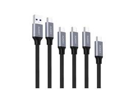 AUKEY ImpulseCable câble USB-A vers USB-C pack de 5