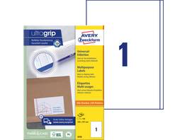 AVERY ZWECKFORM 3418 Etiketten, 200 x 297 mm, 100 Blätter