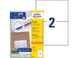 AVERY ZWECKFORM 3655 Etiketten, 210 x 148 mm, 100 Blatt