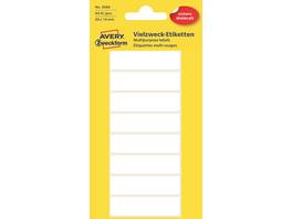 AVERY ZWECKFORM Etiketten 3086, 50 × 14 mm, 8 Blatt