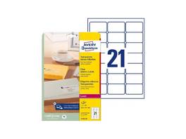 AVERY ZWECKFORM L7560-25 Étiquettes d'adresse, 63.5 x 38.1 mm, 25 feuilles