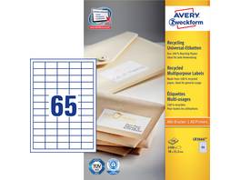 AVERY ZWECKFORM LR3666 Étiquettes, 38 x 21.2 mm, 100 Blatt