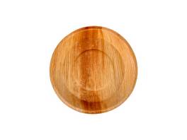 Assiette en feuille de palmier, ronde, 24 cm