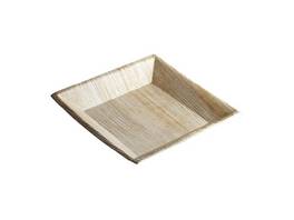 Assiettes jetables carrées, 100 pièces