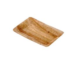 Assiettes jetables rectangulaires, 25 pièces