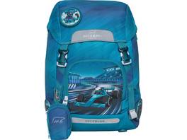 BECKMANN Sac à dos scolaire Classic avec poche réversible