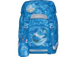 BECKMANN Sac à dos scolaire Classic avec poche réversible rPET