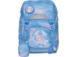 BECKMANN Schulrucksack Classic mit Wendetasche