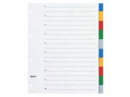 BIELLA Blankoregister 10-teilig