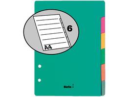 BIELLA Blankoregister 6-teilig