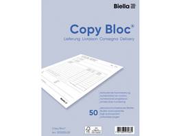 BIELLA Copy Bloc bulletin de livraisons A5, 50 feuillets