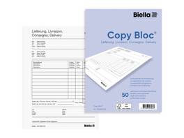 BIELLA Copy Bloc bulletins de livraison A6, 50 feuillets