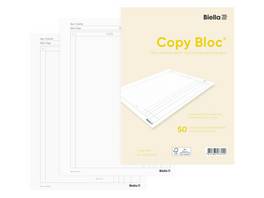 BIELLA Copy Bloc de mesures et de devis A4, 50 feuillets