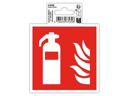BIELLA Klebeschild Feuerlöscher