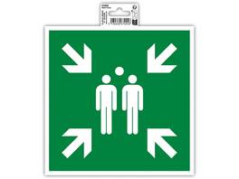 BIELLA Klebeschild Sammelplatz