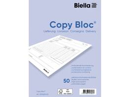BIELLA Lieferscheine Copy-Bloc A6, 50 Blatt