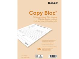 BIELLA Mehrzweckblock Copy-Bloc A6, 50 Blatt