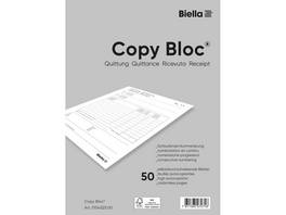 BIELLA Quittungen Copy-Bloc A5, 50 Blatt