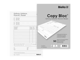 BIELLA Quittungen Copy-Bloc A6, 50 Blatt