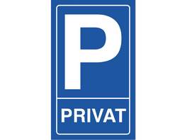 BIELLA Schild Privatparkplatz