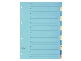 BIELLA Zahlenregister 1 - 12