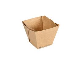 BIOPAK Barquette en carton Viking Cube High 820 ml, 300 pièces