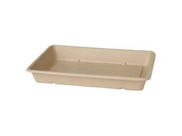 BIOPAK Barquette rectangulaire 850 ml, 480 pièces