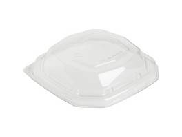 BIOPAK Couvercle bombé pour Octabagasse 400 ml, 300 pièces