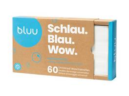 BLUU Feuilles de lavage universelles Fraîcheur Alpine 60 pièces