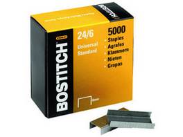 BOSTITCH Agrafes 24/6 6mm - 5000 pcs.