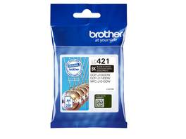 BROTHER 200-page standard capacity Black ink cartridge for LC421BK
