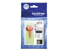 BROTHER LC3213VAL Valuepack Cartouche d'encre CMYBK