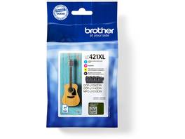 BROTHER LC421XL Tintenpatronen Multipack CMYBK