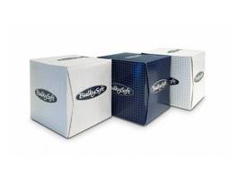 BULKYSOFT Cube Mouchoirs cosmétiques, 2 couches, 24 boîtes