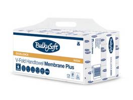 BULKYSOFT Essuie-mains en papier Excellence pliage V, 3 couches, blanc