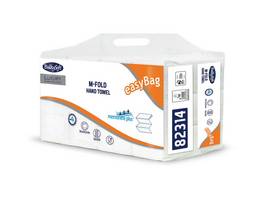 BULKYSOFT Essuie-mains en papier Luxury pliage M, 3 couches, blanc