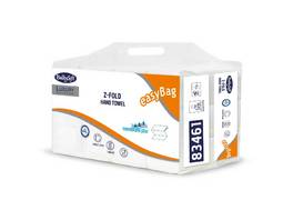 BULKYSOFT Essuie-mains en papier Luxury pliage Z, 3 couches, blanc