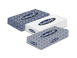 BULKYSOFT Mouchoirs cosmétiques Classic 2 couches, 40 pièces