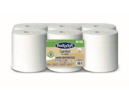 BULKYSOFT Papier d'essuyage Comfort Midi, 2 plis, 6 rouleaux