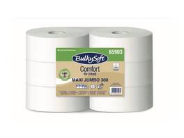 BULKYSOFT Papier toilette Comfort Maxi Jumbo 2 couches, 6 rouleaux