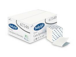 BULKYSOFT Papier toilette feuille à feuille 2 couches, 9'000 feuilles
