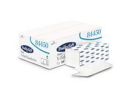 BULKYSOFT Papierhandtücher Classic V-Falz. 2-lagig, weiss
