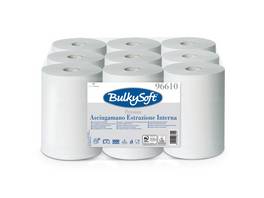 BULKYSOFT Papierwischtücher Premium Mini 2-lagig, 9 Rollen