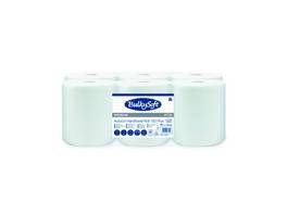 BULKYSOFT Rouleaux d'essuie-mains en papier 2 couches, 6 rouleaux